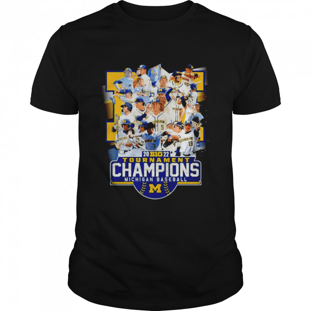 2022 Tournament Champions Michigan Baseball shirt