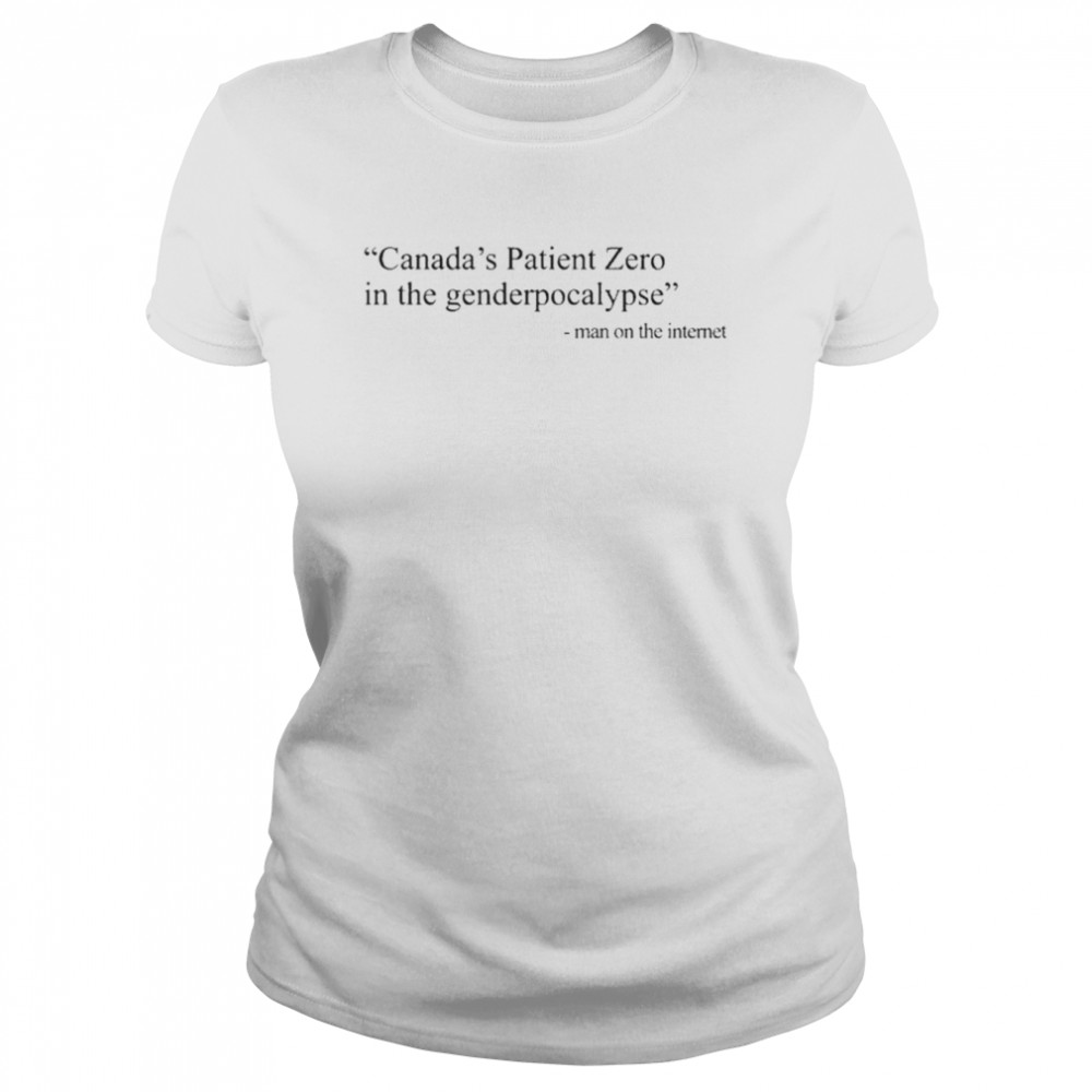 Amanda Jette Knox Canada’s Patient Zero In The Genderpocalypse Man On The Internet T- Classic Women's T-shirt