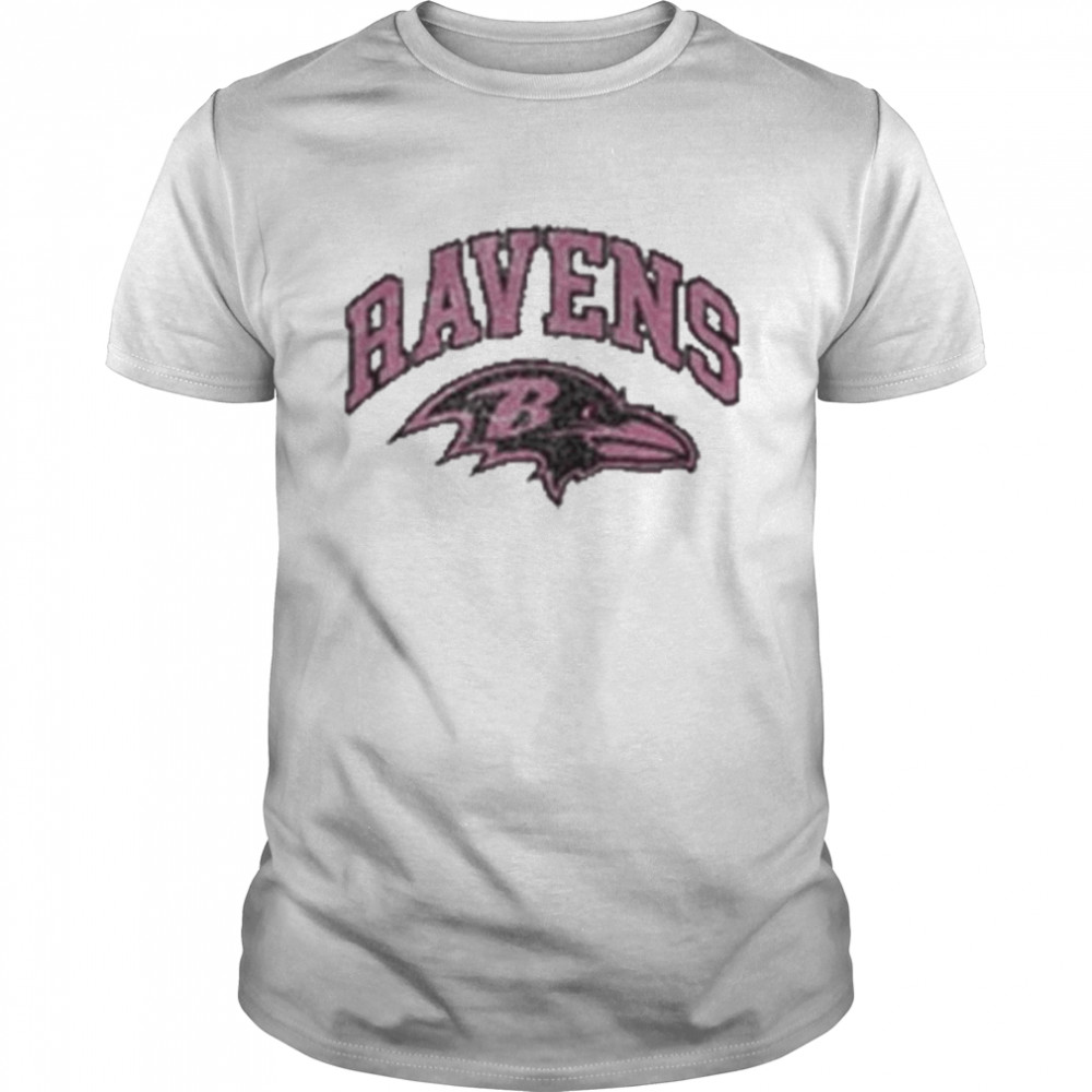 Baltimore Ravens ’47 Women’s Ultra Max Parkway Cropped T-Shirt