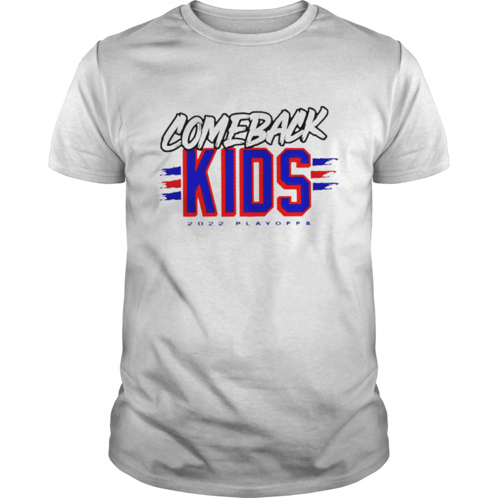 Comeback Kids 2022 Playoffs shirt