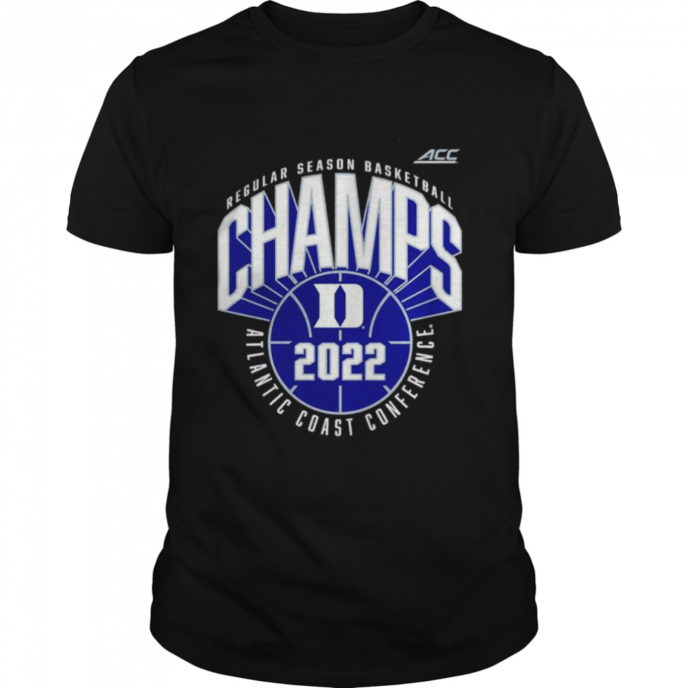 Duke Blue Devils ACC Men’s Basketball Regular Season Champions 2022 Shirt