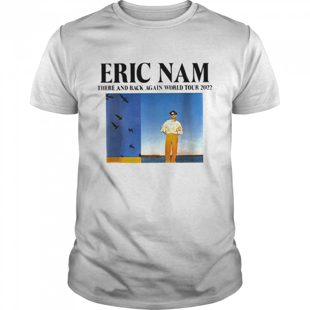 Eric Nam There And Back Again World Tour 2022 shirt