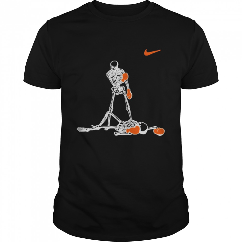 Skeleton Play Boxing Shirt