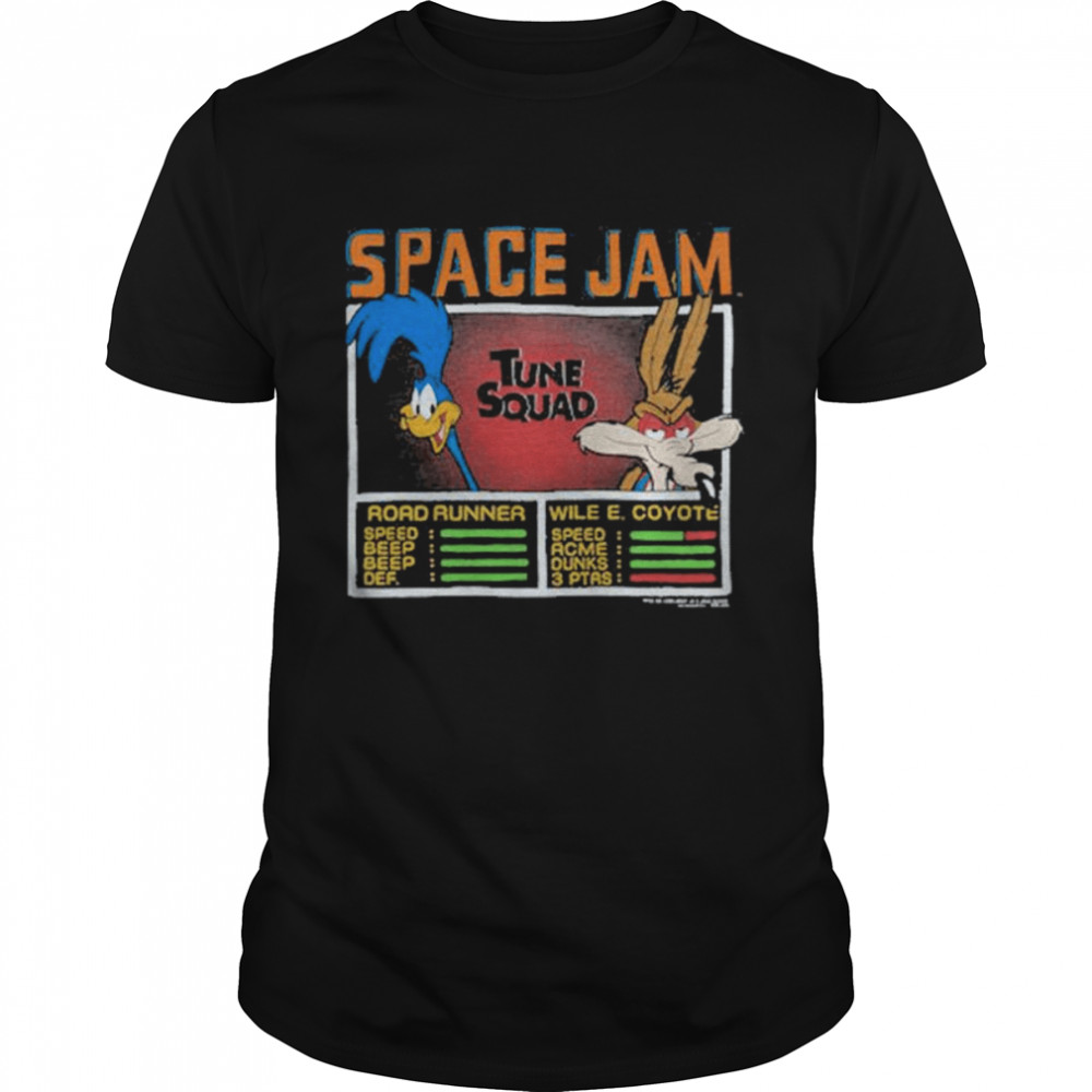 Tune Squad Jam Road Runner And Wile E Coyote 2022 Shirt