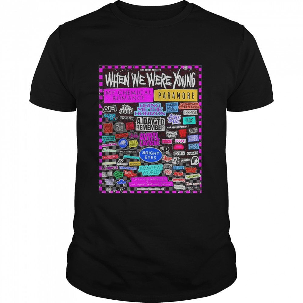 When We Were Young Festival 2022 T-Shirt