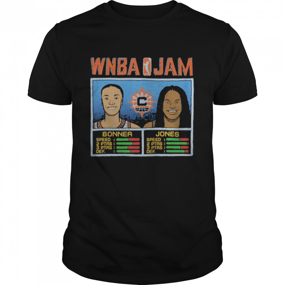 WNBA Jam Sun Bonner and Jones Connecticut Sun Shirt