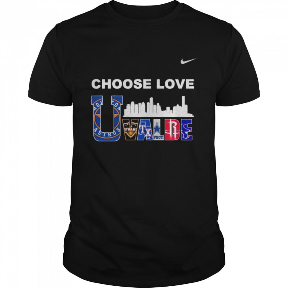 Choose Love Uvalde City T-Shirt