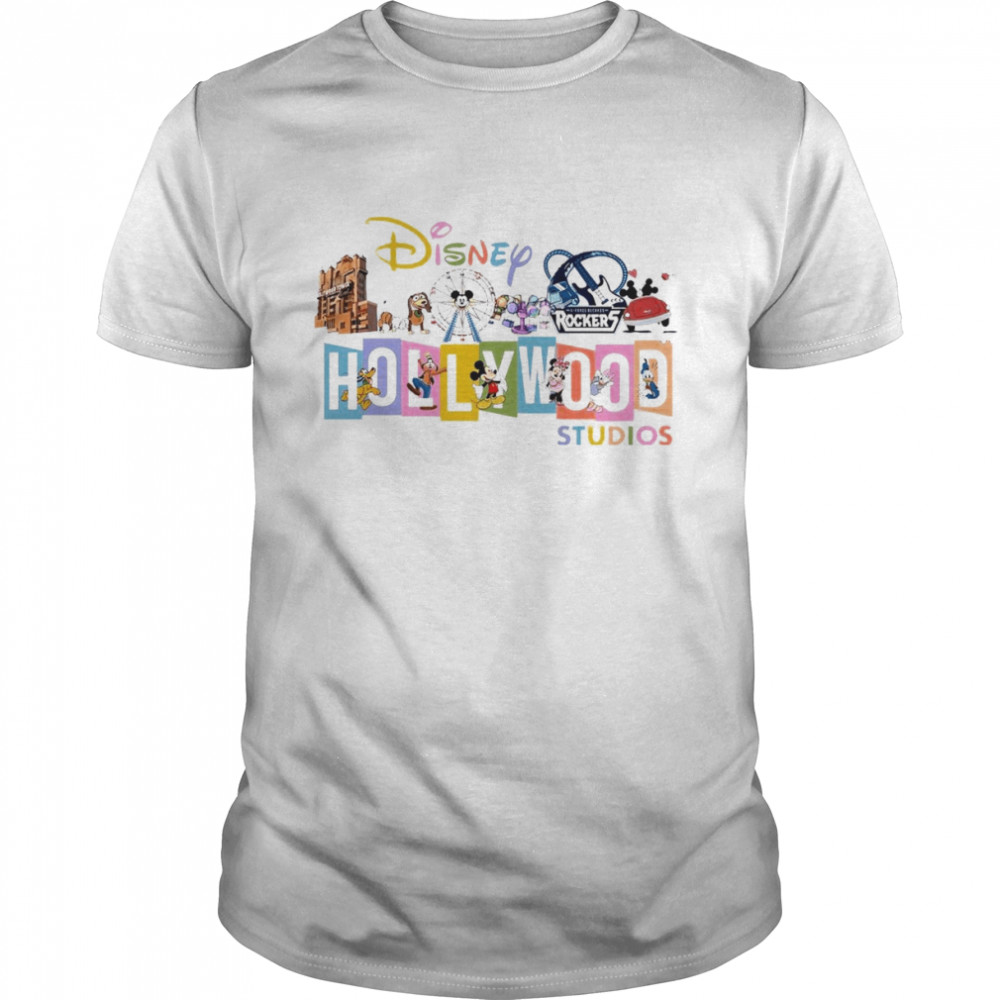 Hollywood Studios Vintage Toy Story World Trip 2022 Disneyland Disney Cartoon T-Shirt