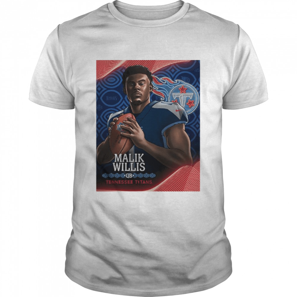 Malik Willis Tennessee Titans NFL Draft 2022 T-Shirt