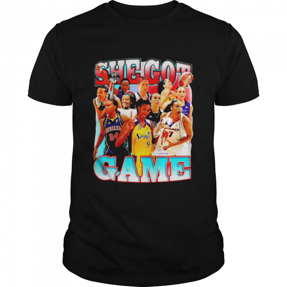 She Got Game Basketball 2022 T-shirt