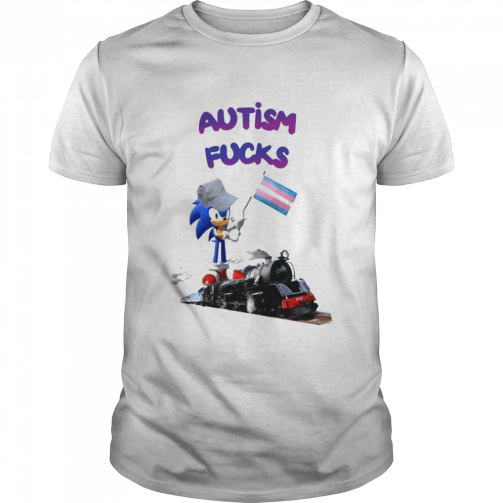 Sonic Autism Fucks On Train Shirt