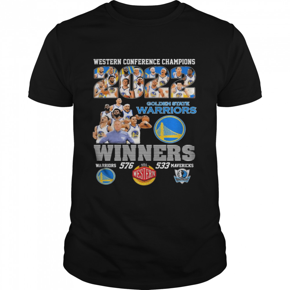 Western Conference Champions 2022 Golden State Warriors Winners NBA Shirt