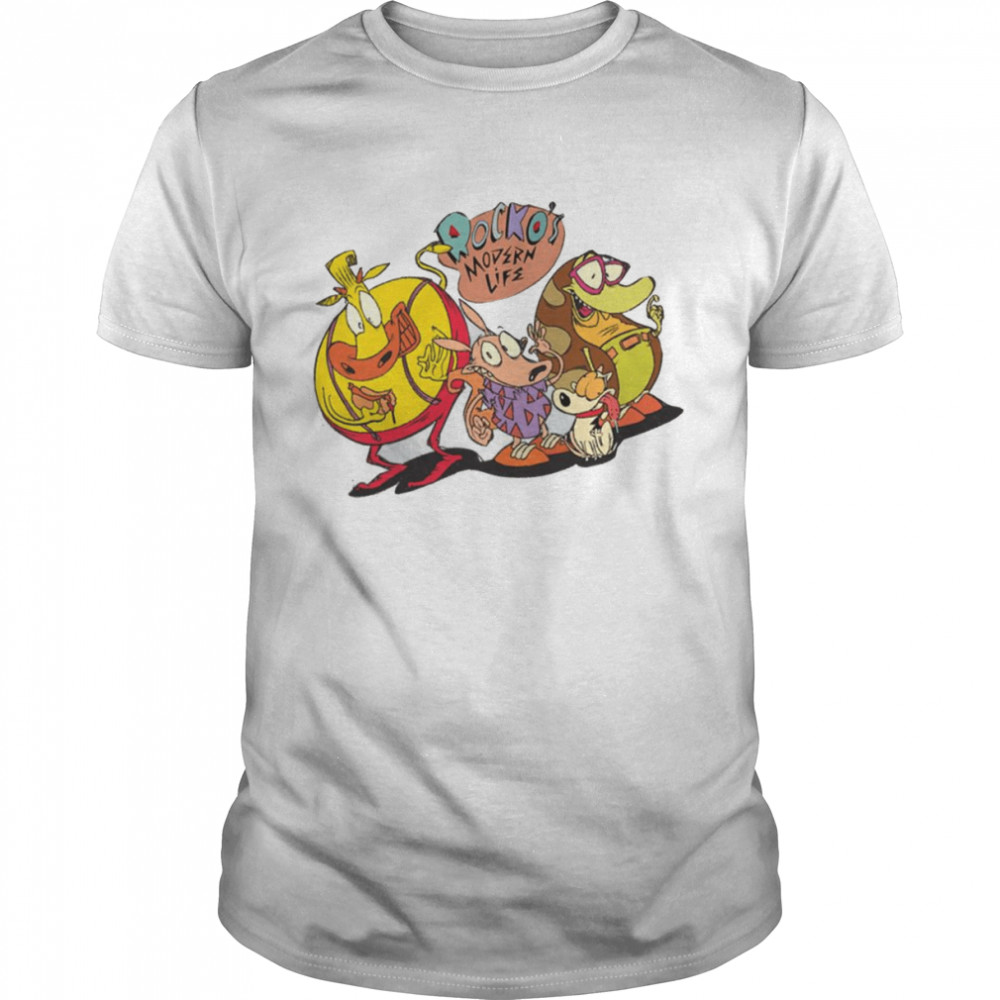 Cartoon 90s Legend Rocko’s Modern Life shirt