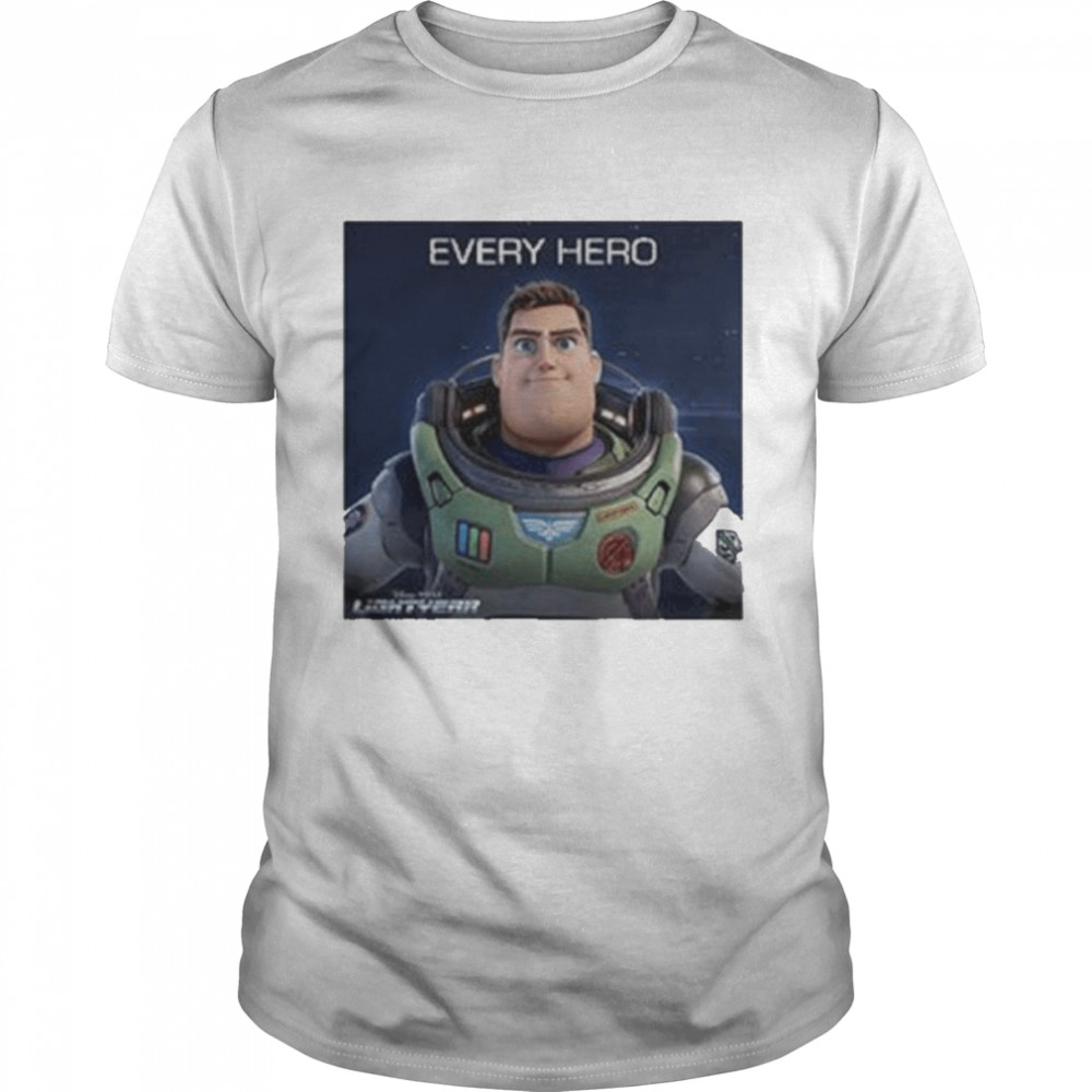 Disney and Pixar’s Lightyear Every Hero Shirt