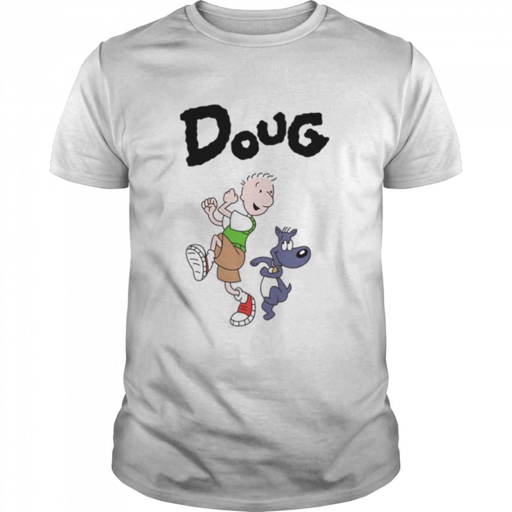 Doug Funnie Pork Chop Illustration shirt