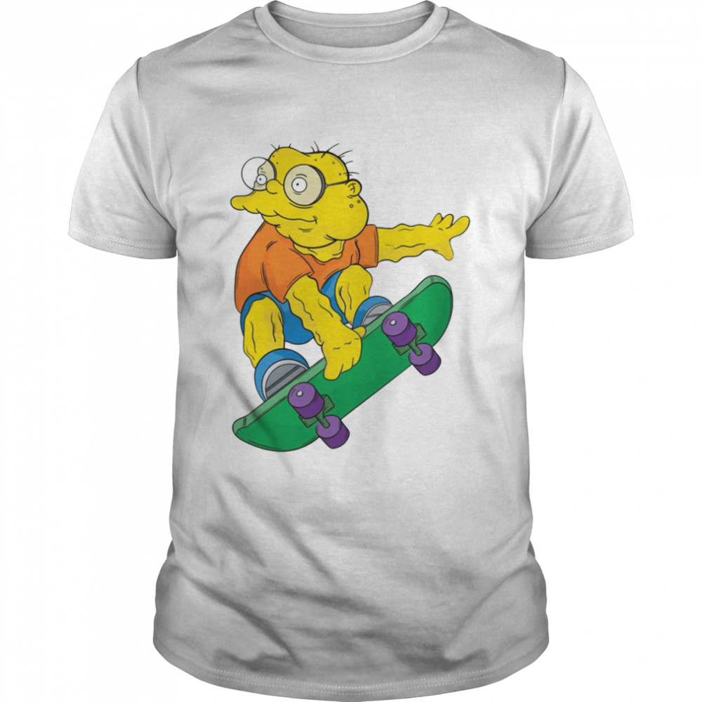 Hans Moleman The Simpsons 90s Cartoon shirt