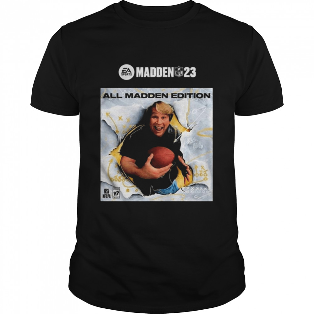 John madden return on madden nfl 23 cover shirt