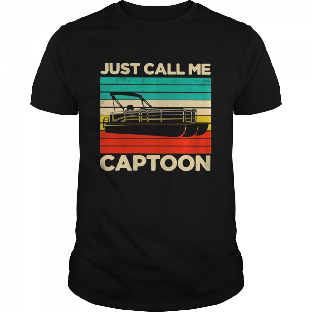 Just Call Me Cartoon Retro Vintage Shirt