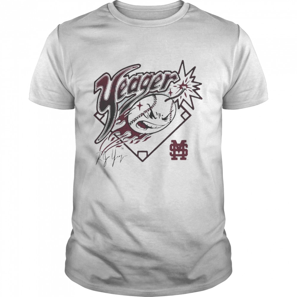 Mississippi State Rj Yeager Homerun T-shirt