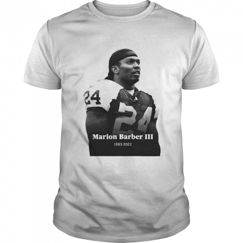 RIP Marion Barber III 1983 2022 Official Shirt