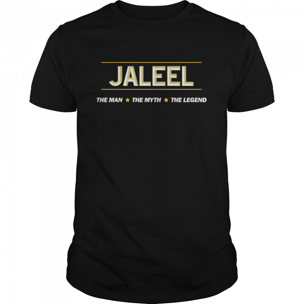 JALEEL the Man the Myth the LEGEND Boys Name Shirt