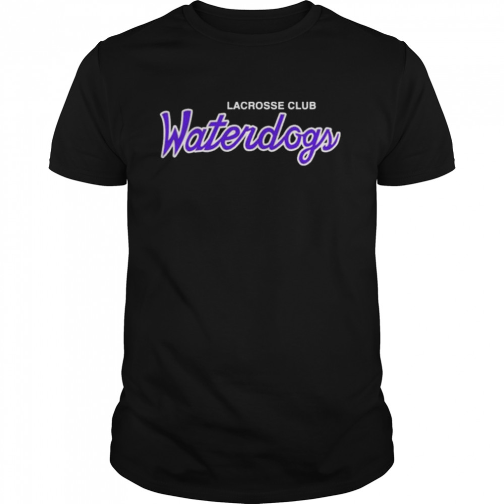 Lacrosse club waterdogs shirt