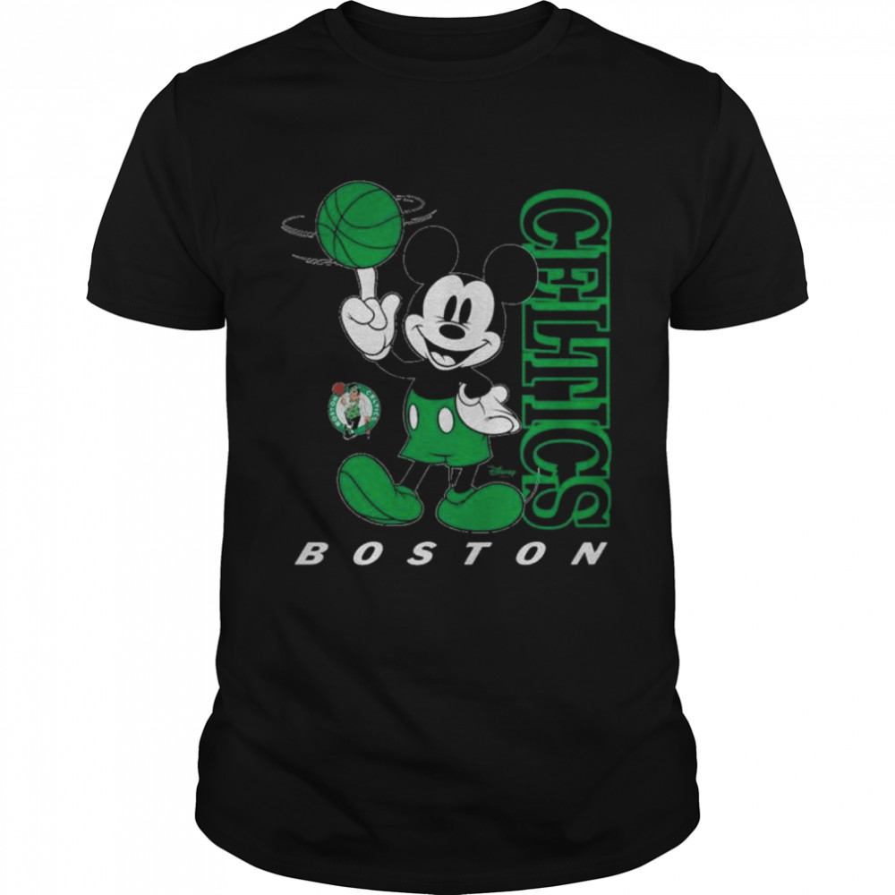 Boston Celtics Disney Vintage Mickey Baller Shirt