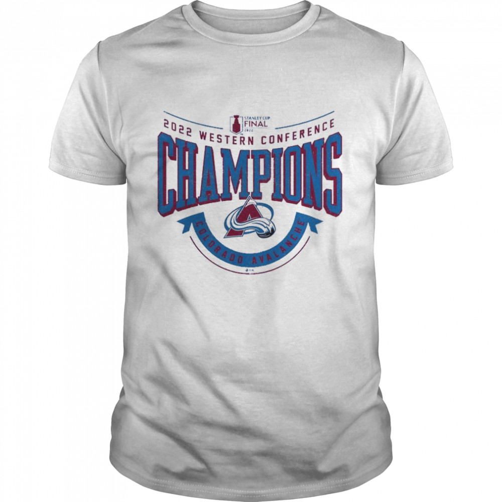 Colorado Avalanche 2022 Western Conference Champions Go Ahead Goal Raglan shirt