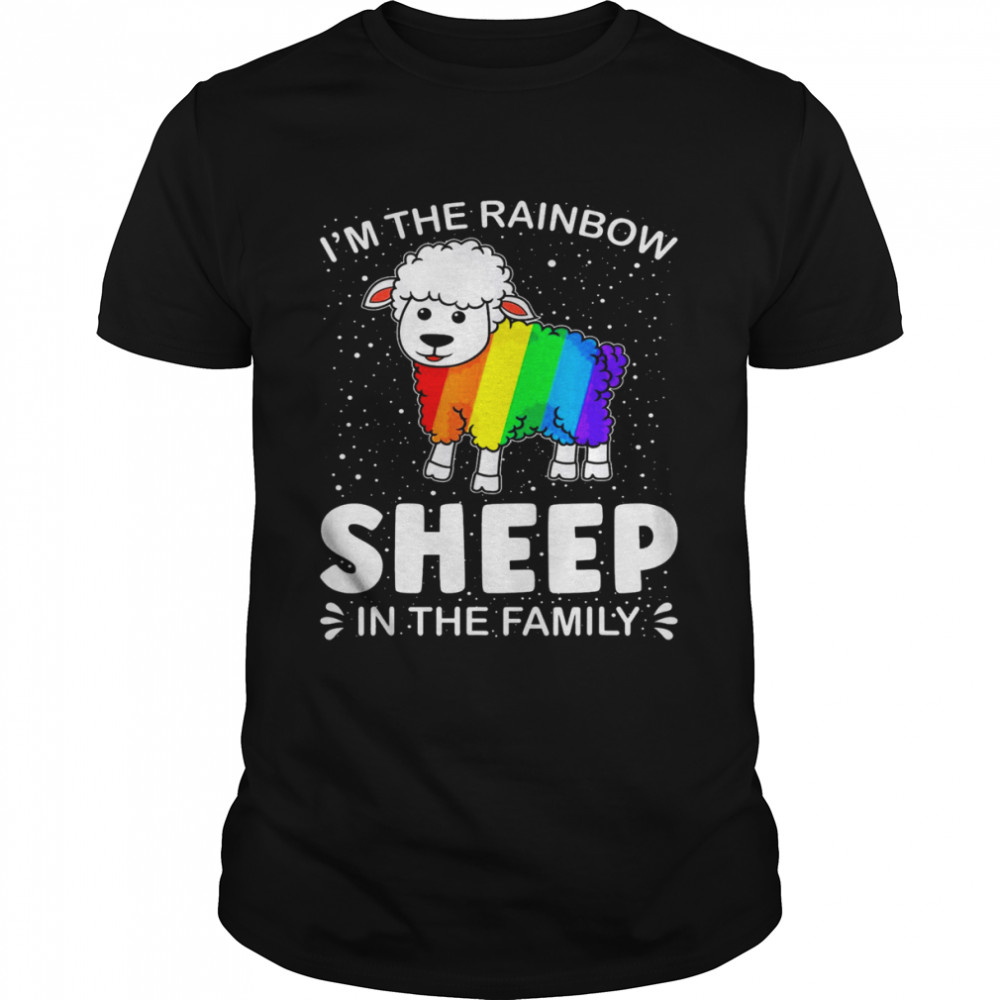 Gay Pride – I’m Rainbow Sheep LGBT Gay Lesbian Shirt