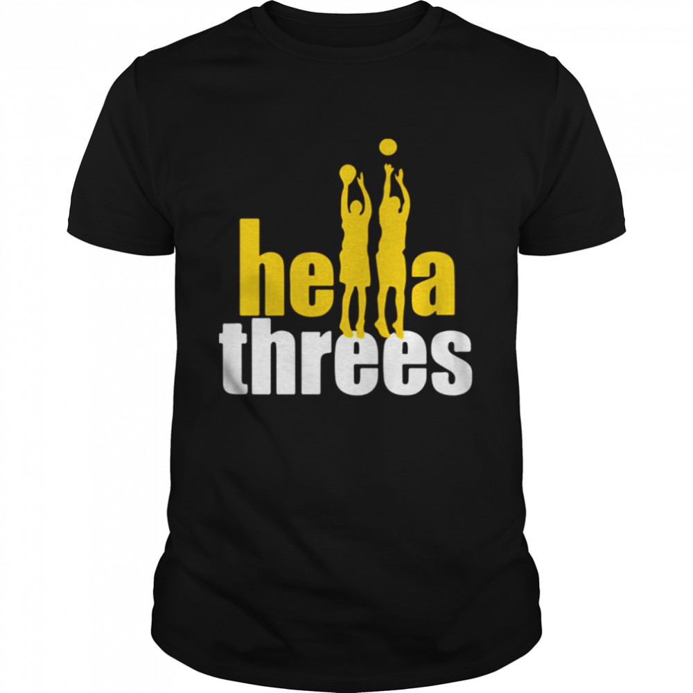 Hella Threes Golden State Warriors shirt