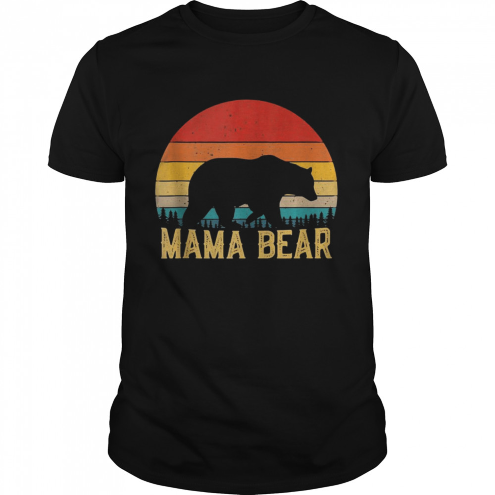 Mama Bear Mothers And Mom Design Tank ShirtTop Shirt – Copy (2)