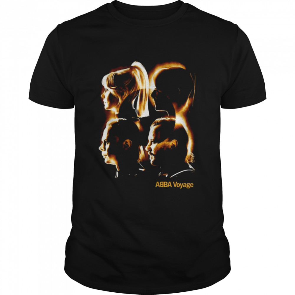 Orange Vo Yage Abba Band shirt