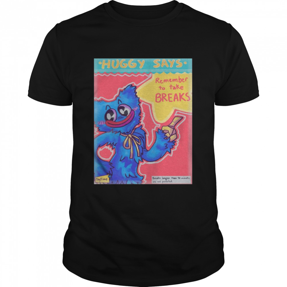 Poppy Playtime Huggy Wuggy shirt