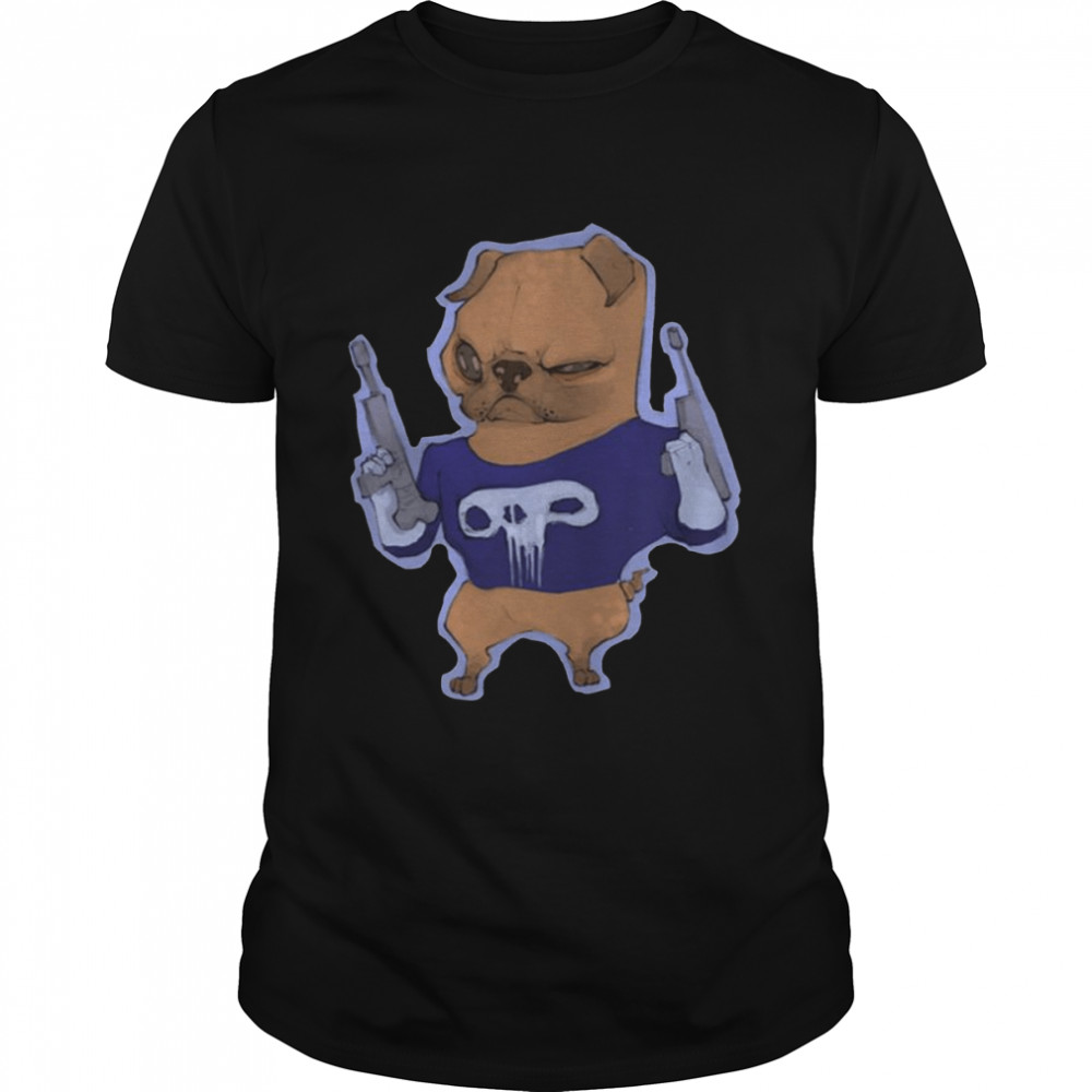 Pugnisher Frank Castle Dog shirt