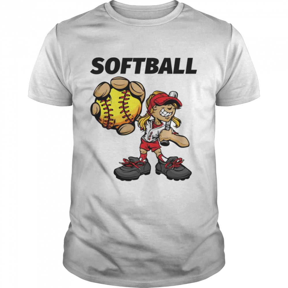 Softball Girl Mush Ball Life Softball Game shirt