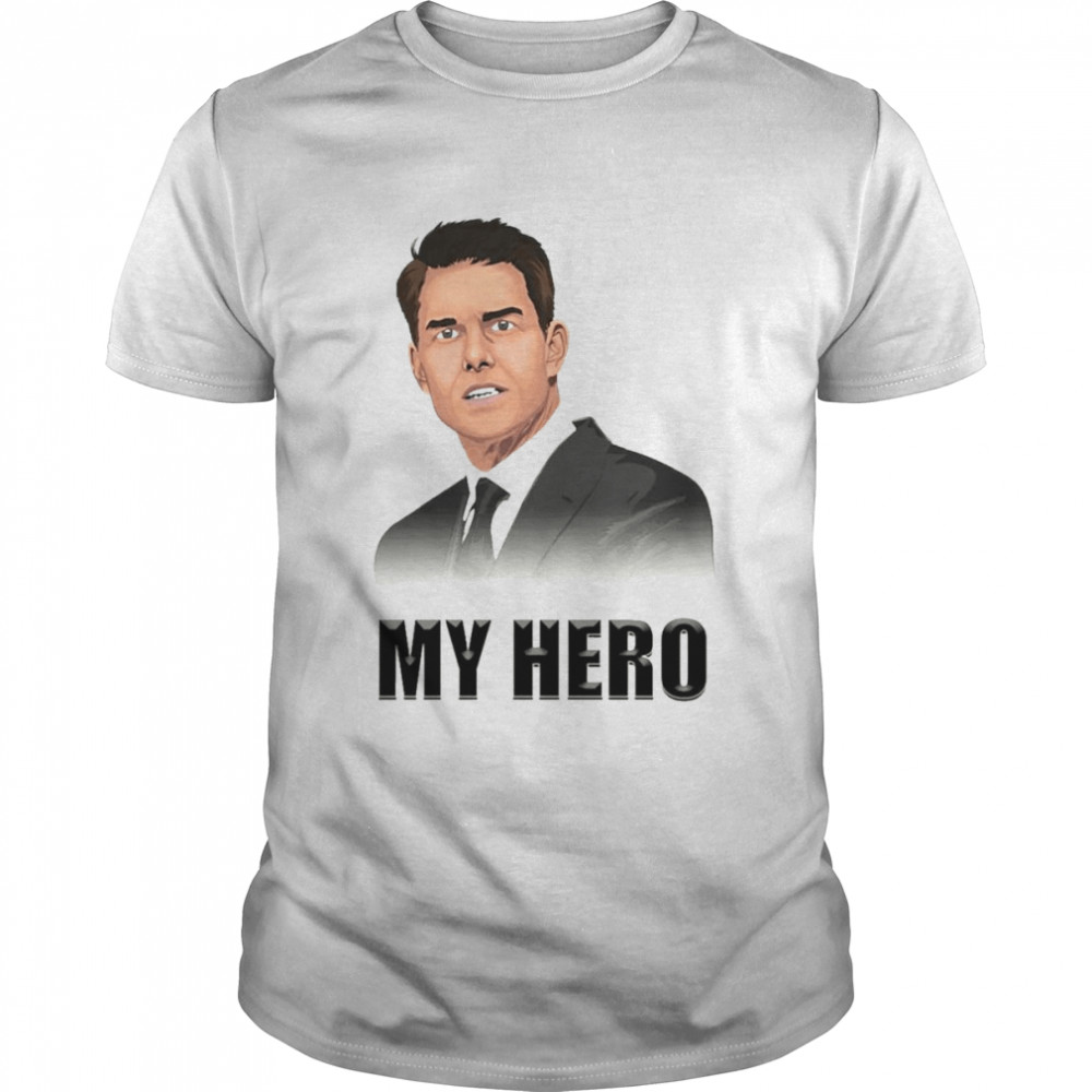 Tom Cruise Mission Impossible My Hero Artwork Fan Art Movie Shirt