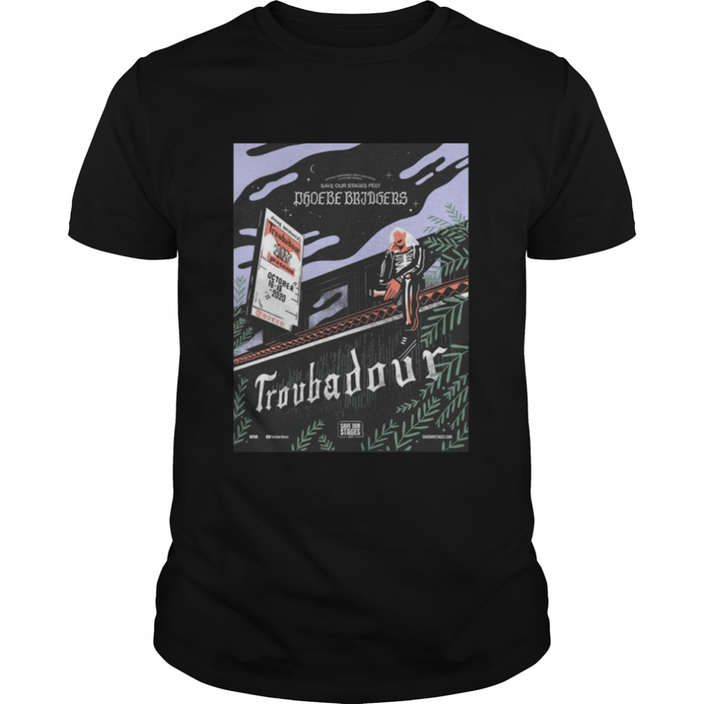 Troubadour Phoebe Bridgers Punisher Album shirt