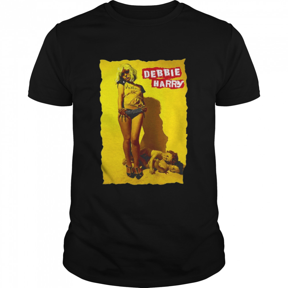 Wareg Thenann Guy 90 Retro Blondie Band shirt