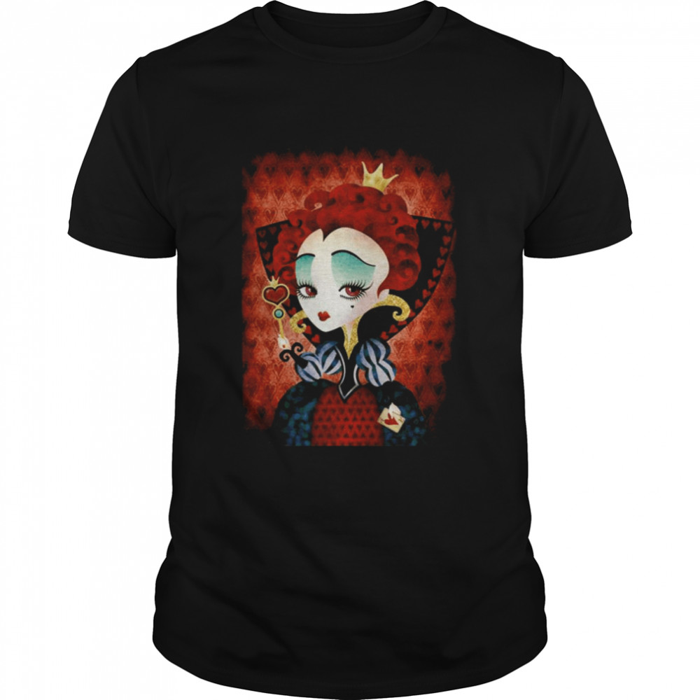 Chibi Art Queen Of Hearts Alices Adventures In Wonderland shirt