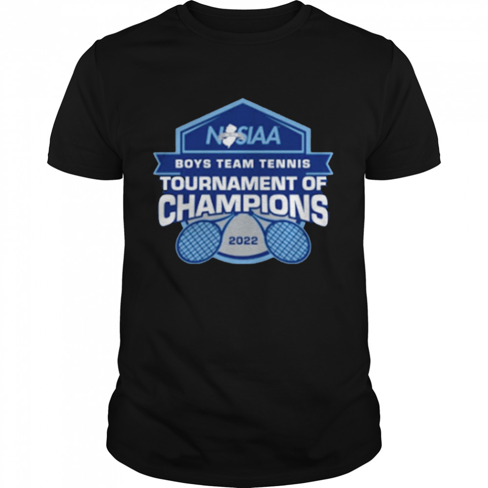 NJSIAA Boys Team Tennis Tournament Of Champions 2022 Shirt