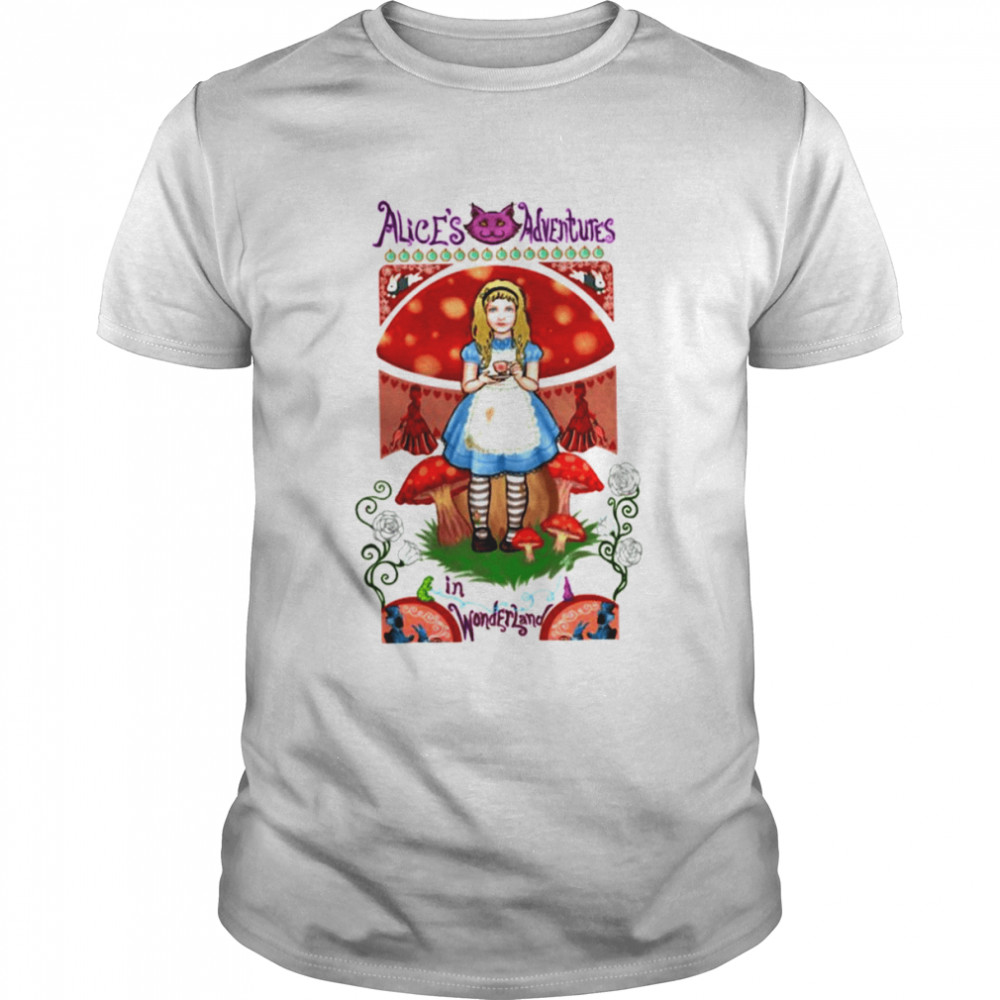 Nouveau Alices Adventures In Wonderland shirt