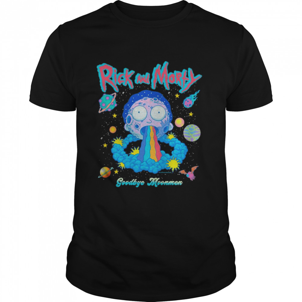 Rick and Morty Goodbye Moonmen shirt