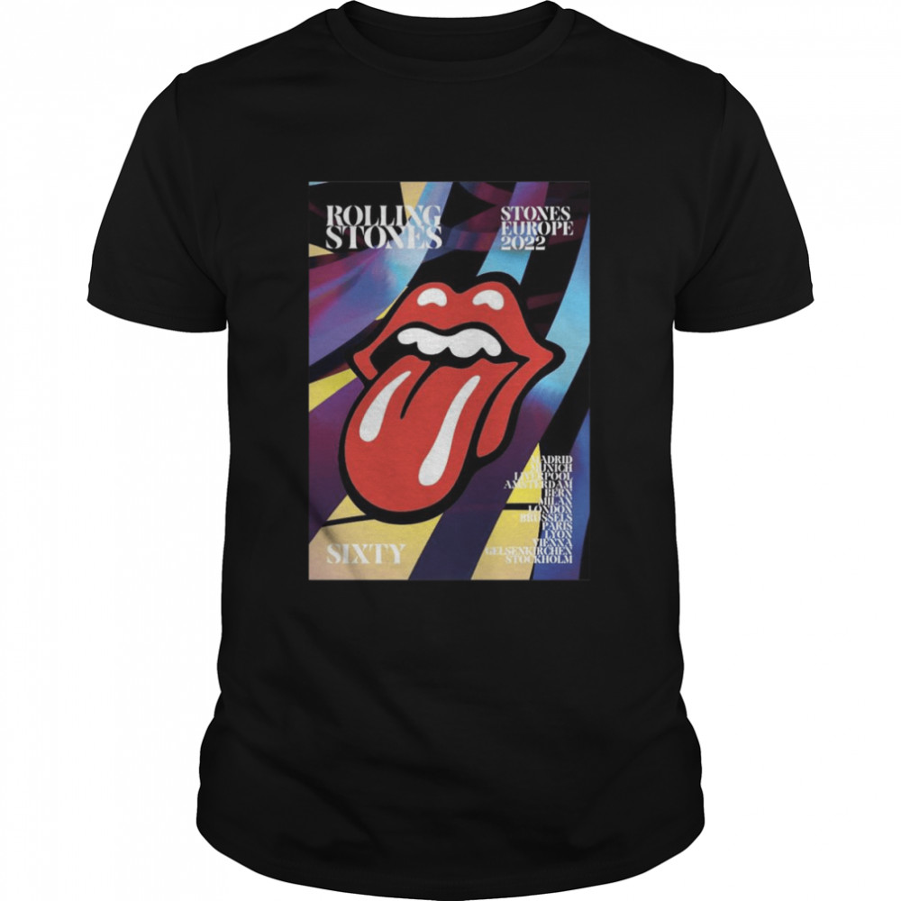 SIXTY Anniversary Tour Admat Litho Shirt