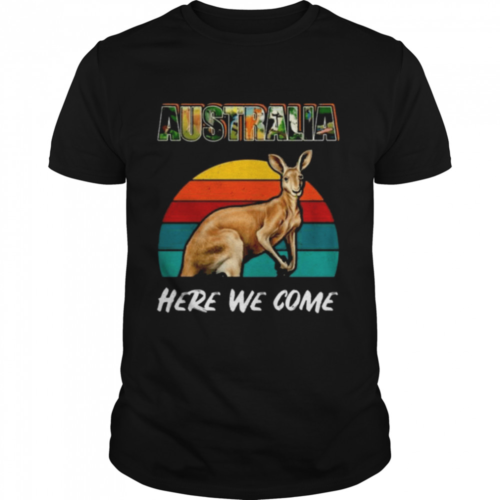 Australia here we come vintage shirt