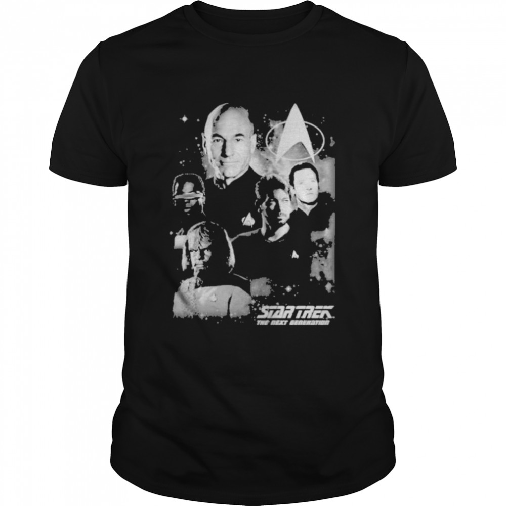 Character Collage Next Generation Star Trek T-Shirt