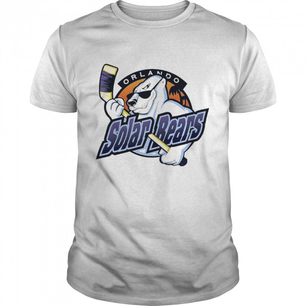 Defunct Orlando Solar Bears IHL Hockey shirt