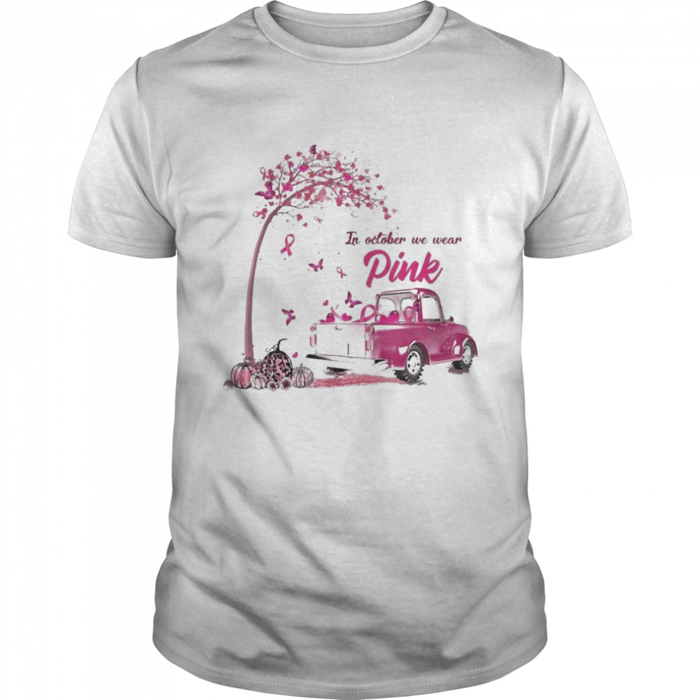 Jeep In October we wear Pink Shirt