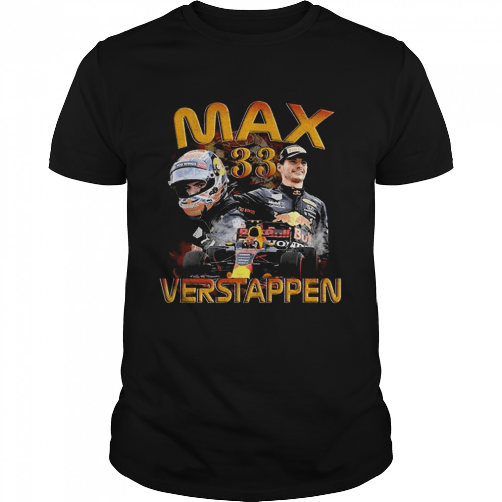 Max Verstappen Racing 90s Vintage Red Bull F1 Shirt