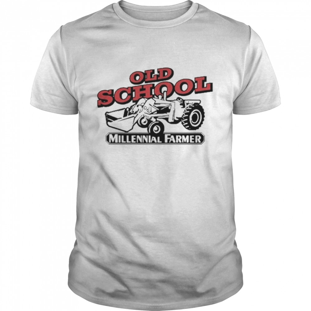 Millennial Farmer Old School Moline T-Shirt