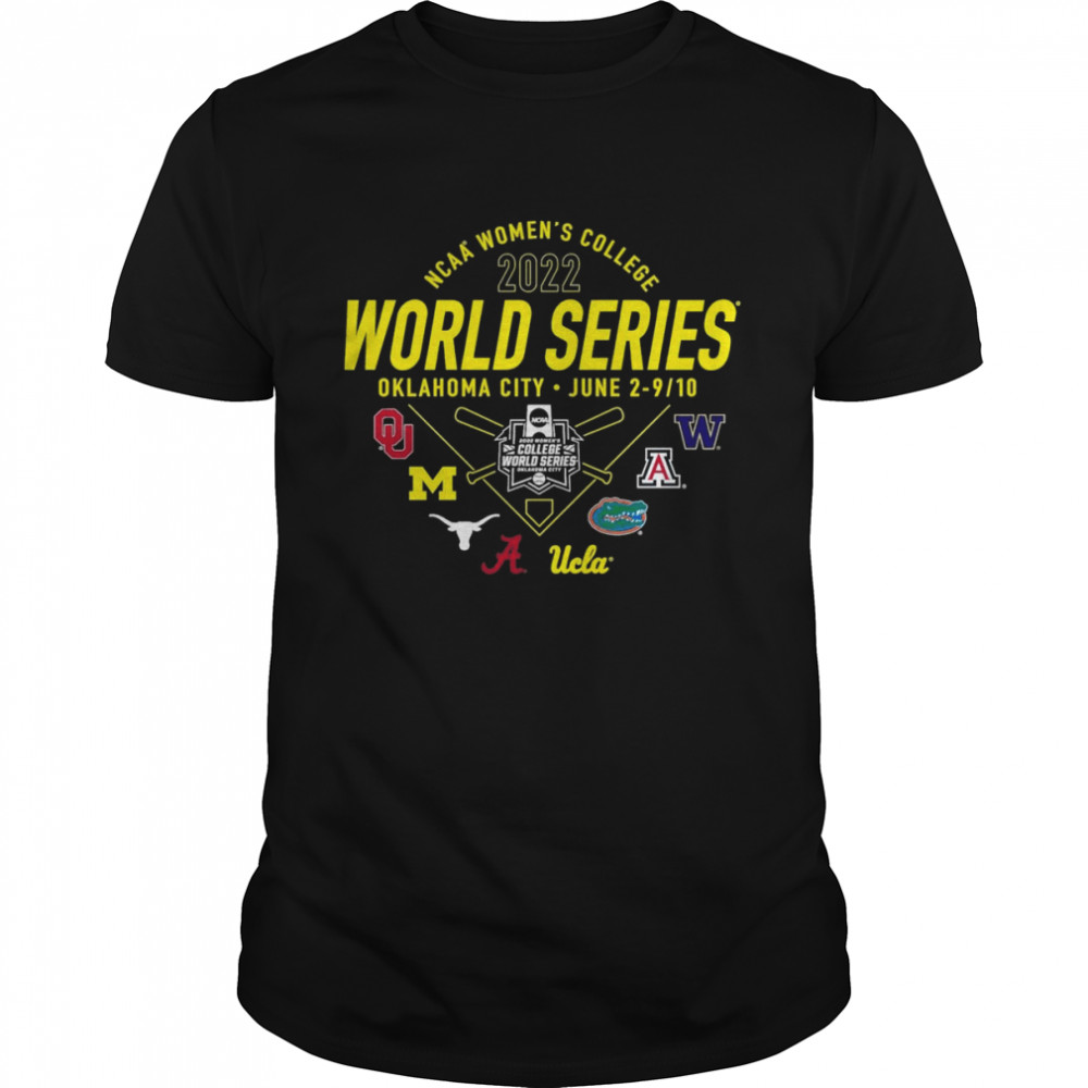 NCAA Women’s College World Series 2022 Oklahoma City June 2-9,10 Shirt